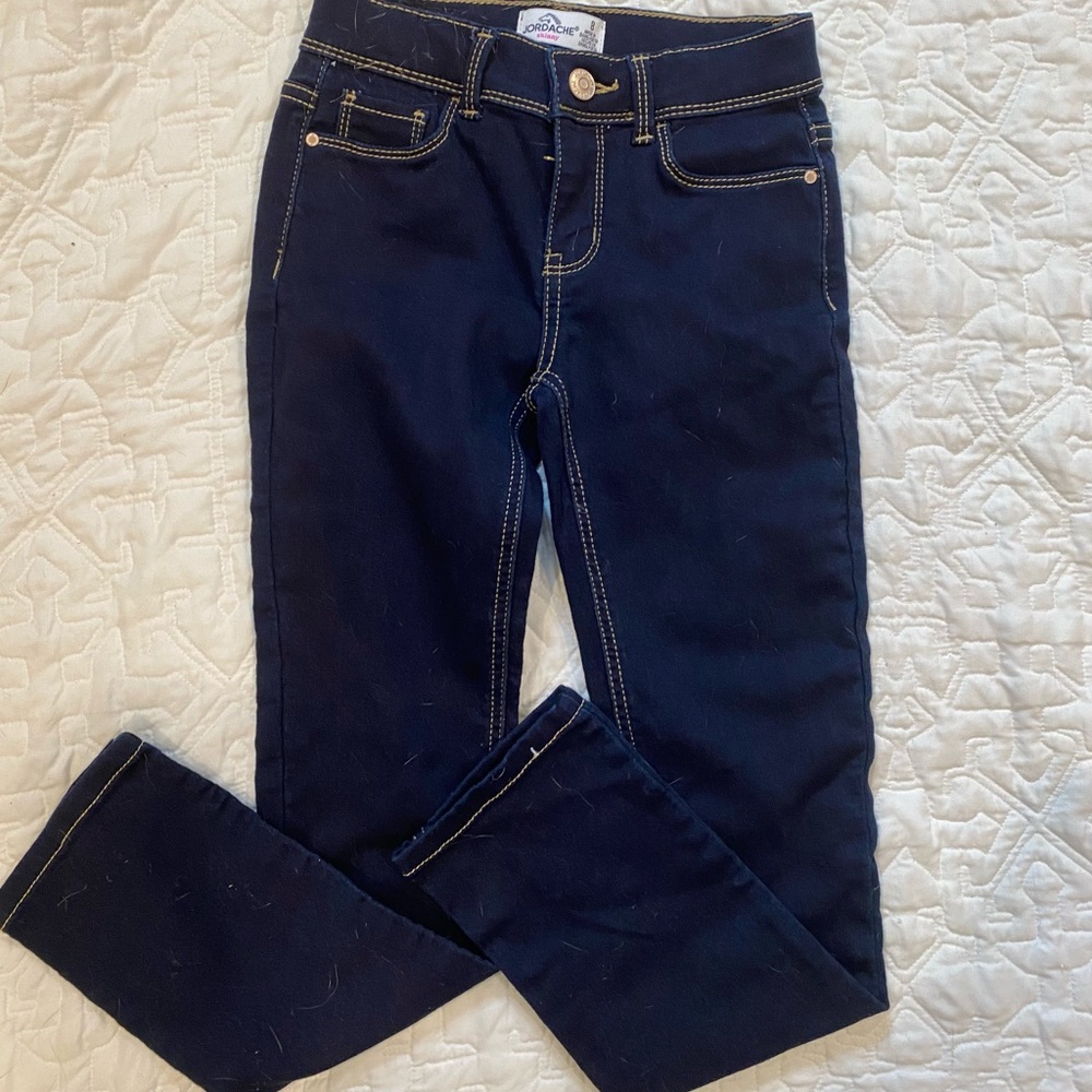 Rural style cowgirl jeans!! Very soft and good for running/playing in!!